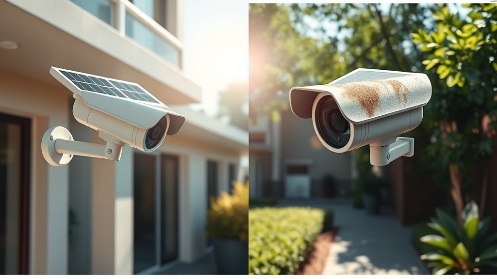 מצלמות אבטחה סולאריות – יתרונות מול חסרונות