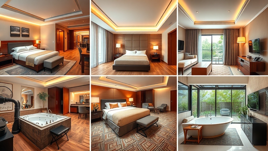 סוגי החדרים והסוויטות – מה מתאים לכם